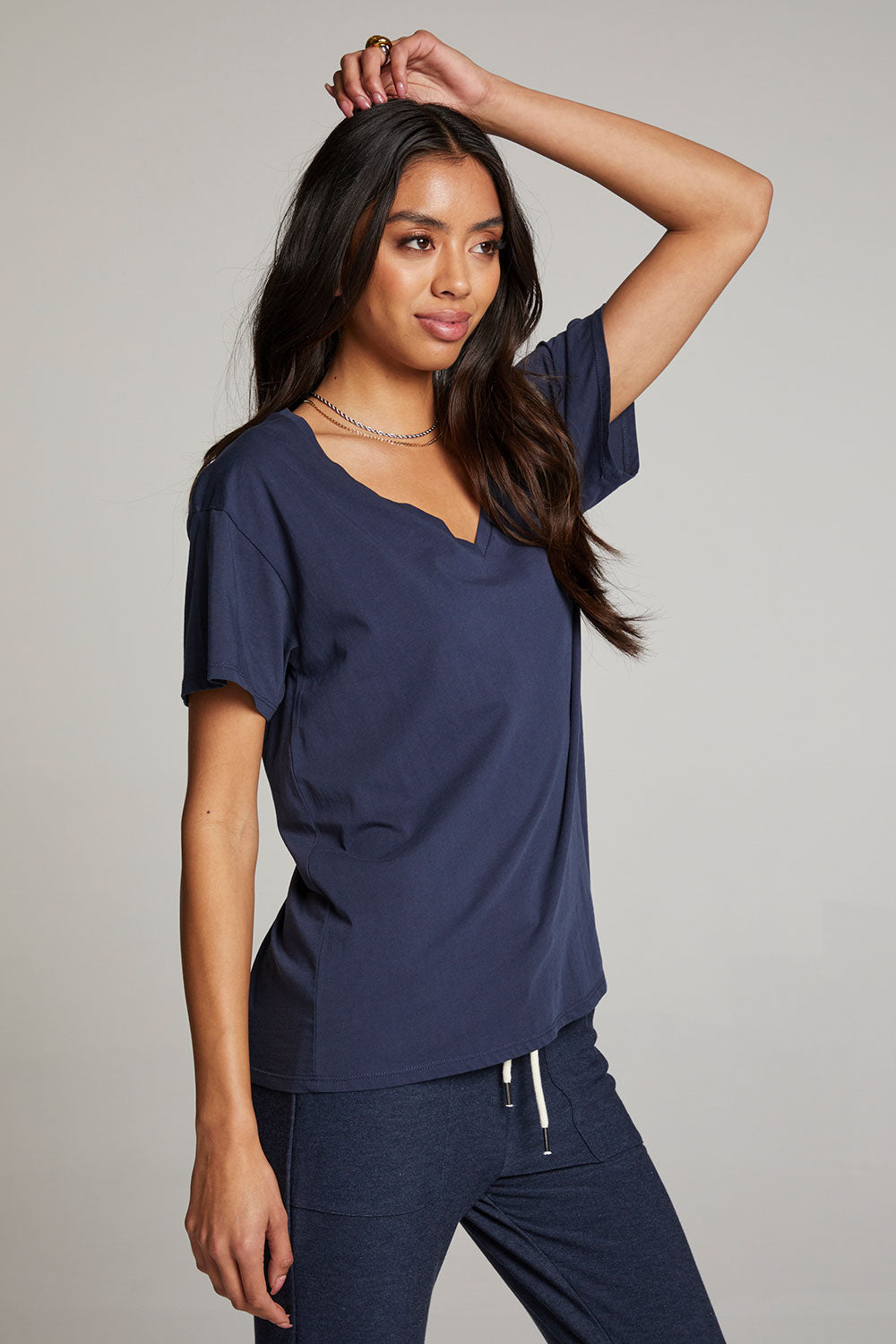 Everyday Essential Canopy V Neck Tee WOMENS chaserbrand