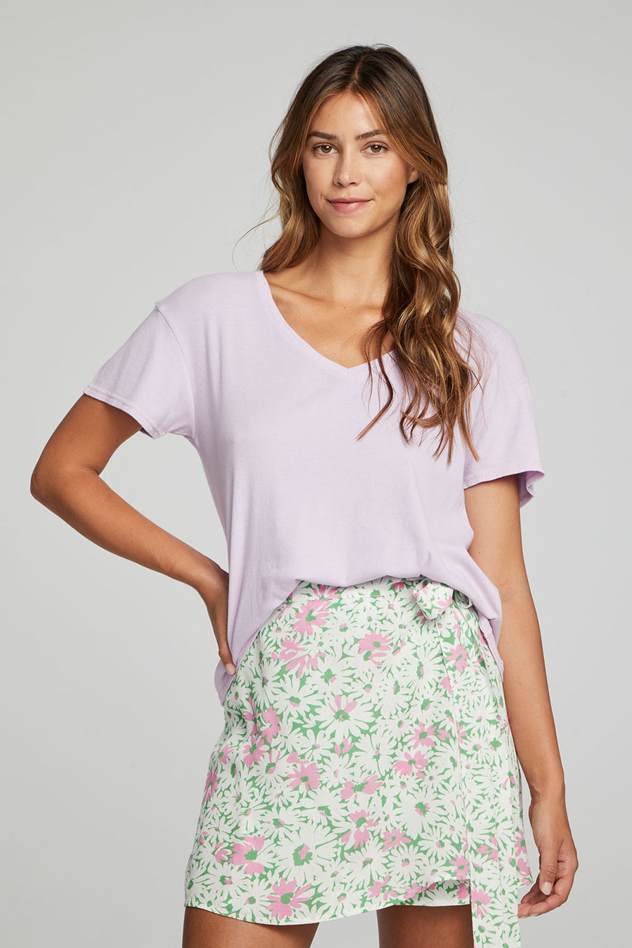Everyday Essential V Neck Tee WOMENS chaserbrand