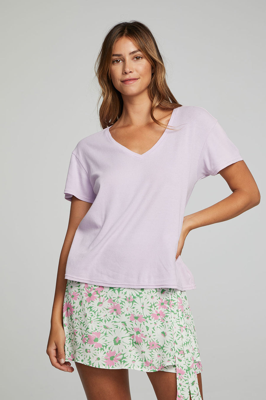 Everyday Essential V Neck Tee WOMENS chaserbrand