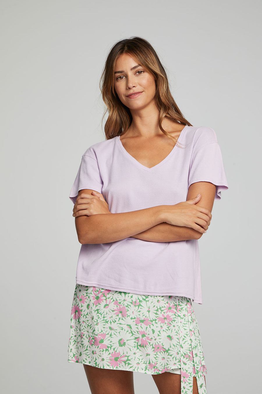 Everyday Essential V Neck Tee WOMENS chaserbrand