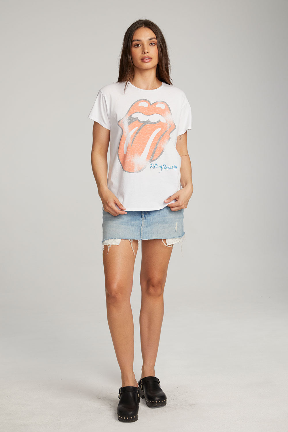 Rolling Stones Classic Logo Tee WOMENS chaserbrand