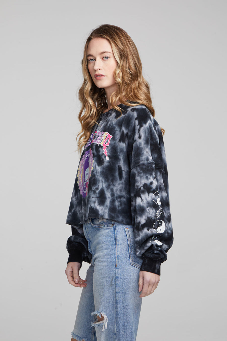 Grateful Dead Yin Yang Skull Pullover WOMENS chaserbrand