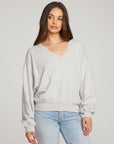 Poppy heather Grey Pullover WOMENS chaserbrand