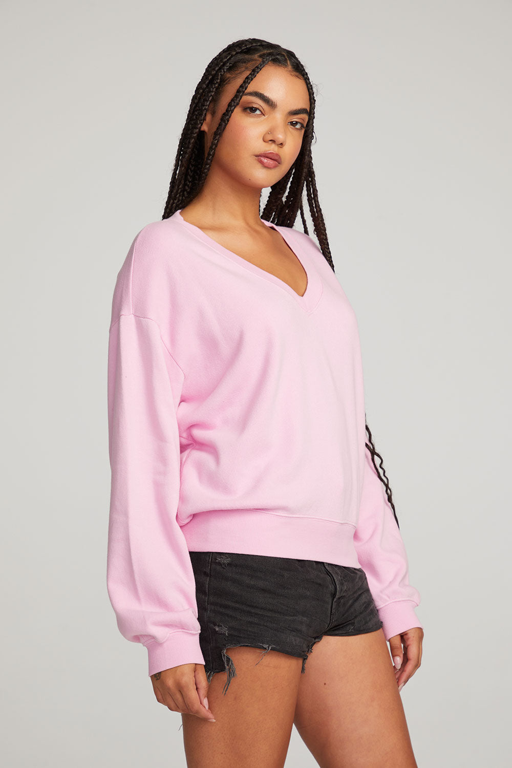 Kara Pastel Lavender Long Sleeve WOMENS chaserbrand