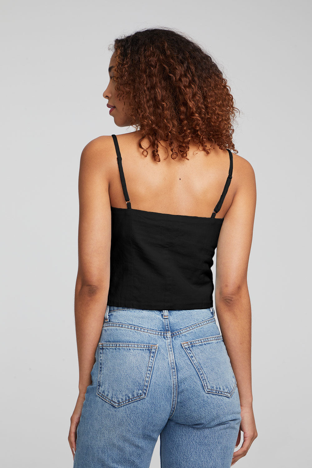 Cara Tank Top - Black Onyx WOMENS chaserbrand