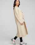 Bridge Macaroon Long Cardigan WOMENS chaserbrand