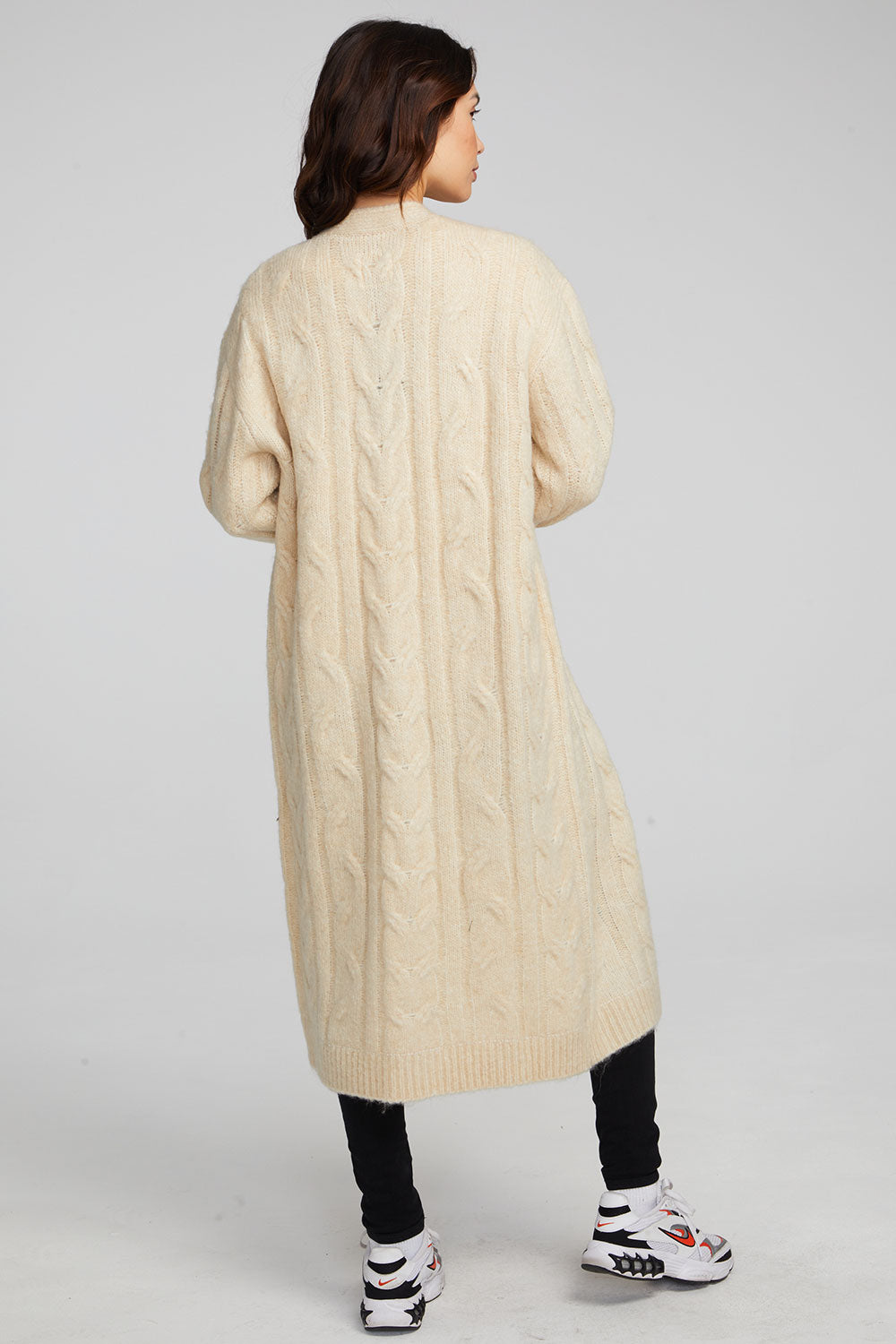 Bridge Macaroon Long Cardigan WOMENS chaserbrand