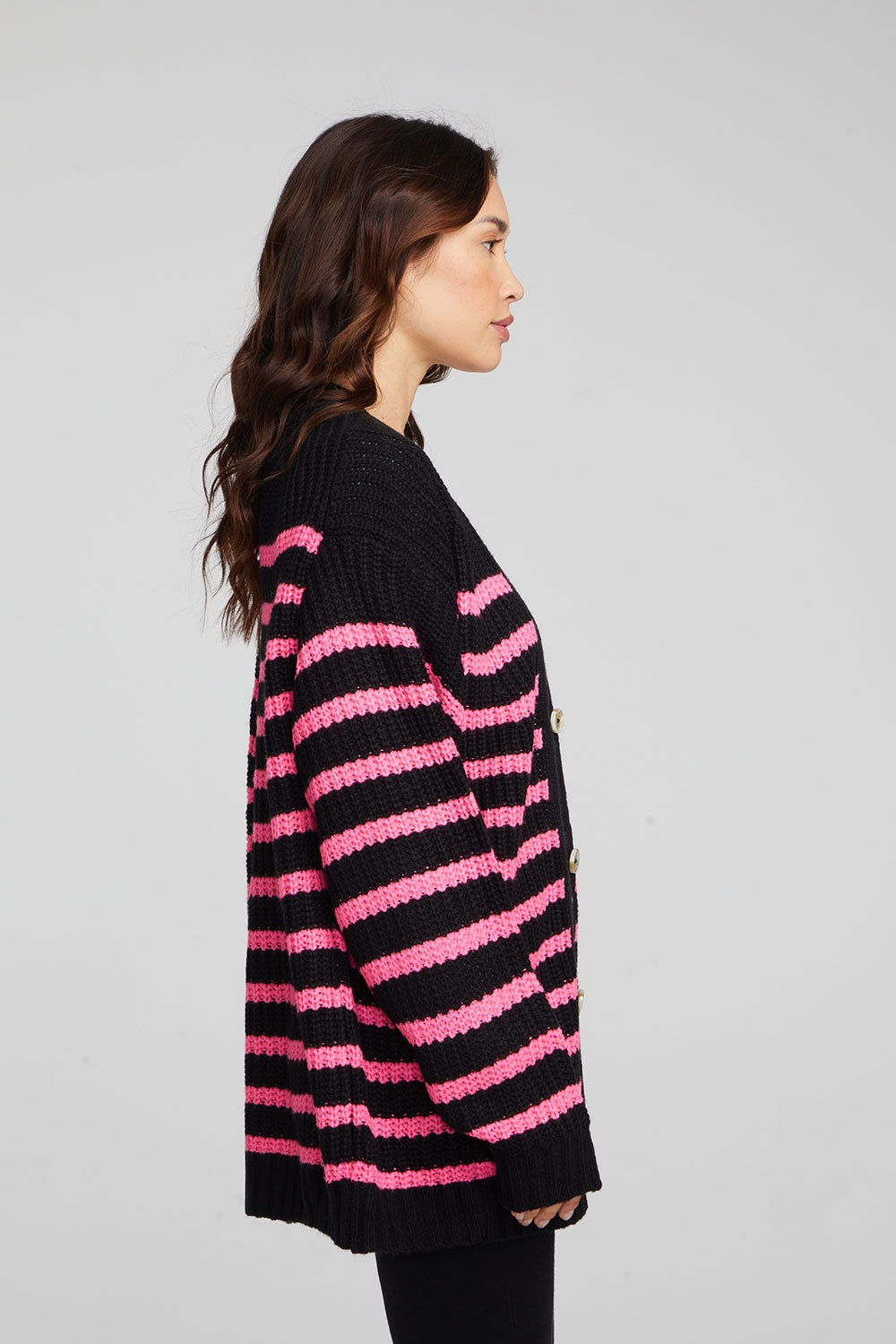 Vibe Melrose Stripe Cardigan WOMENS chaserbrand