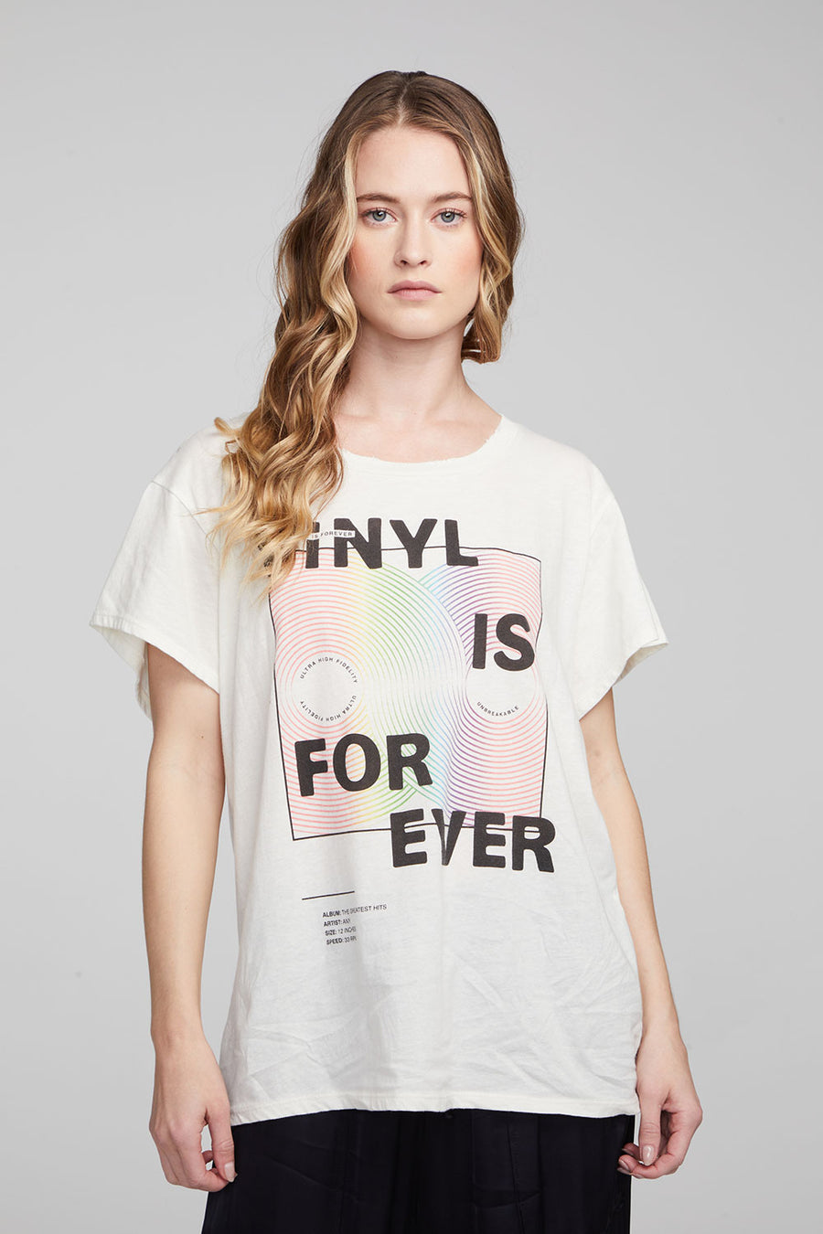 Vinyl Forever Tee WOMENS chaserbrand