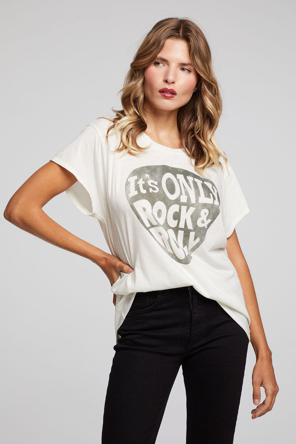 Only Rock & Roll Tee WOMENS chaserbrand