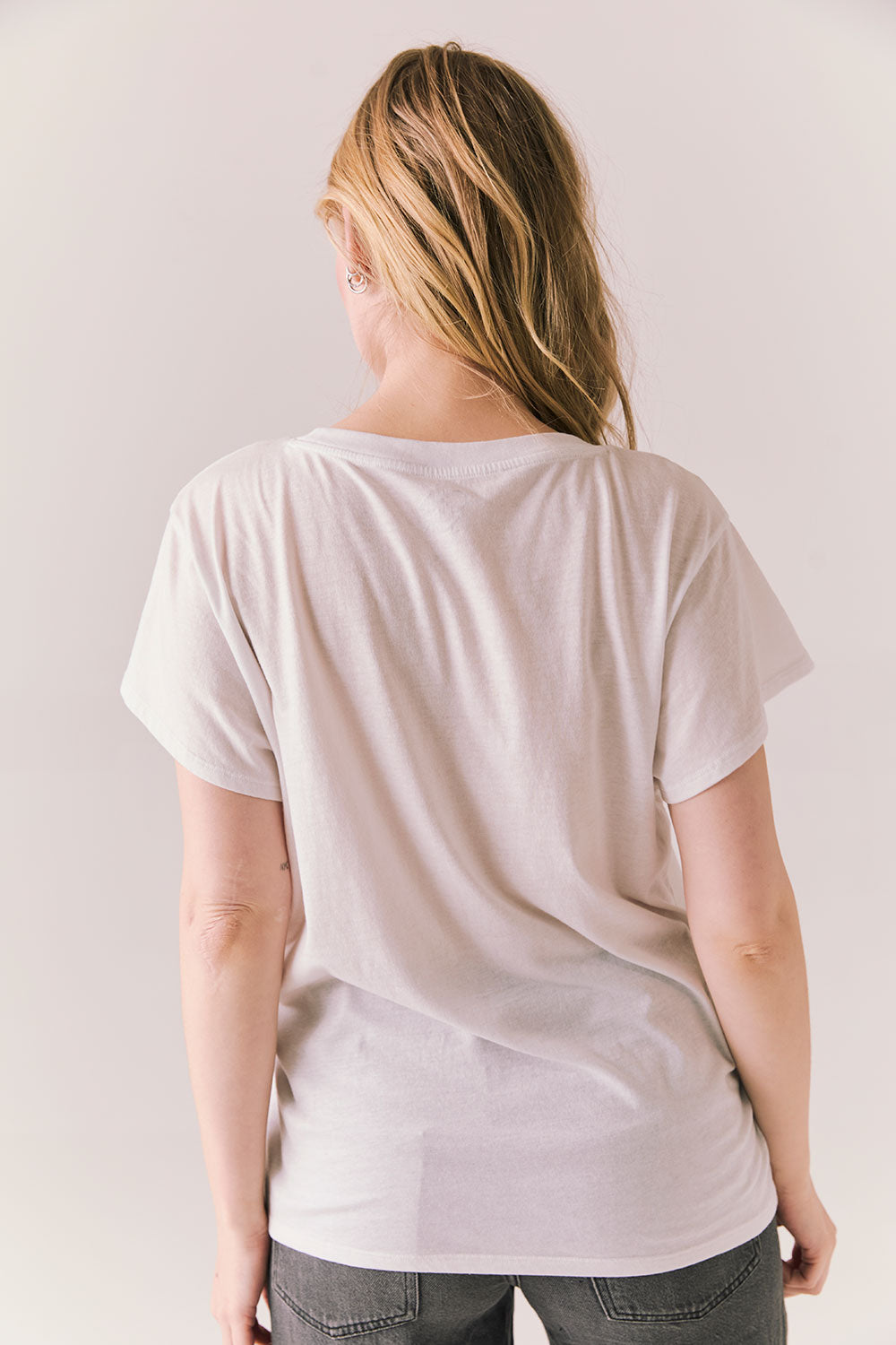 Woodstock Peace And Music Ticket Tee Womens chaserbrand