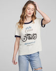 Chaser Motorcycle Club Desert Cotton Crewneck Tee WOMENS chaserbrand