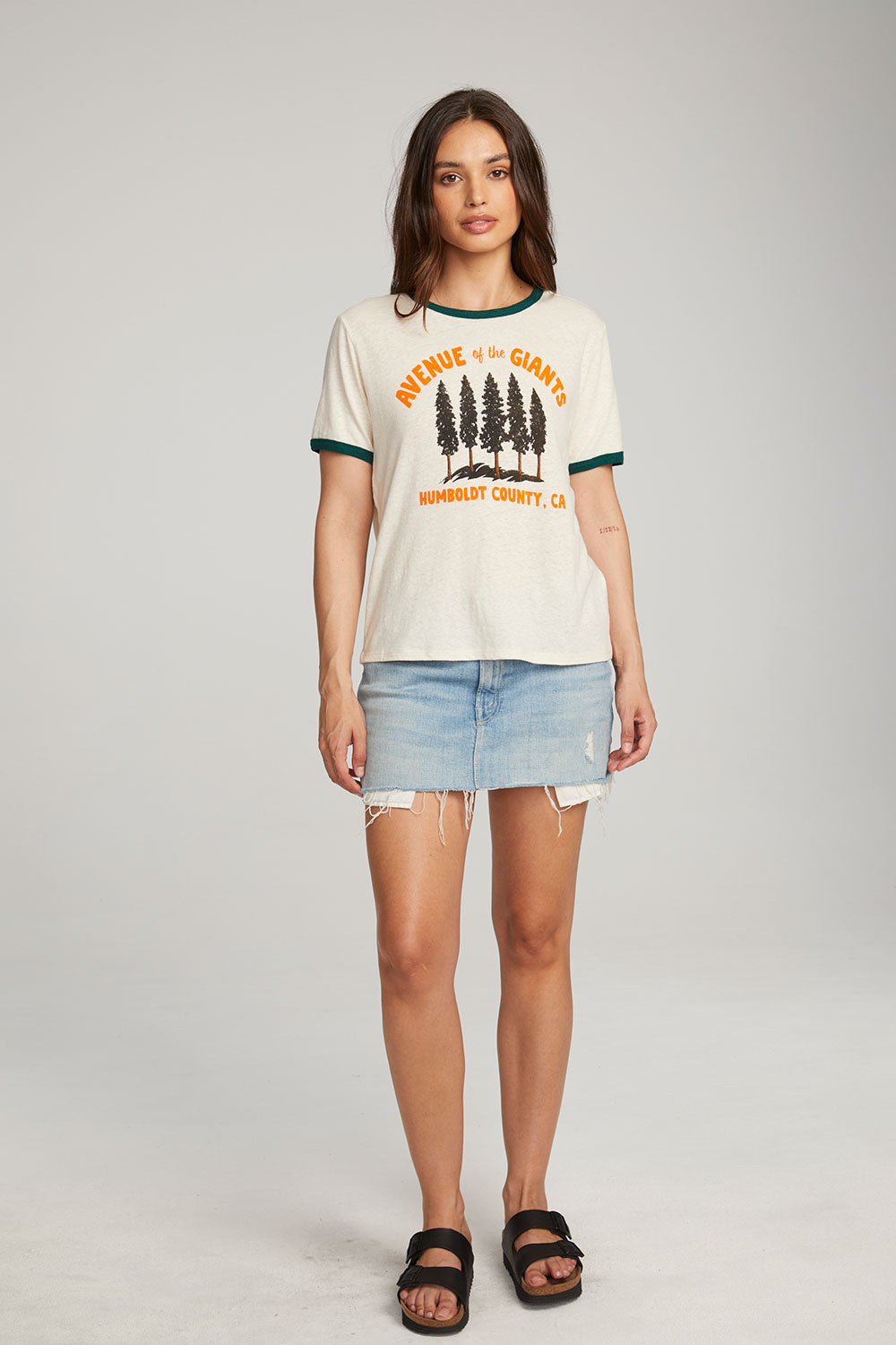 Avenue Of The Giants Crew Neck Tee WOMENS chaserbrand