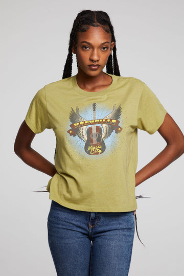 Music City Crewneck Tee WOMENS chaserbrand