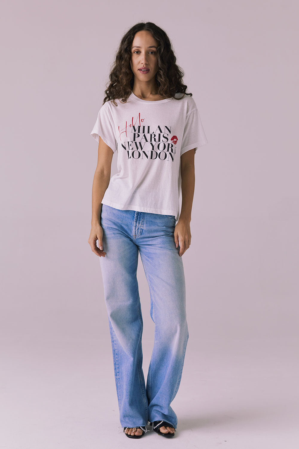 Hello Destinations Tee Womens chaserbrand