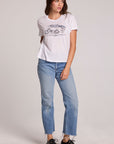 Womens The Best Cropped Graphic Tee chaserbrand