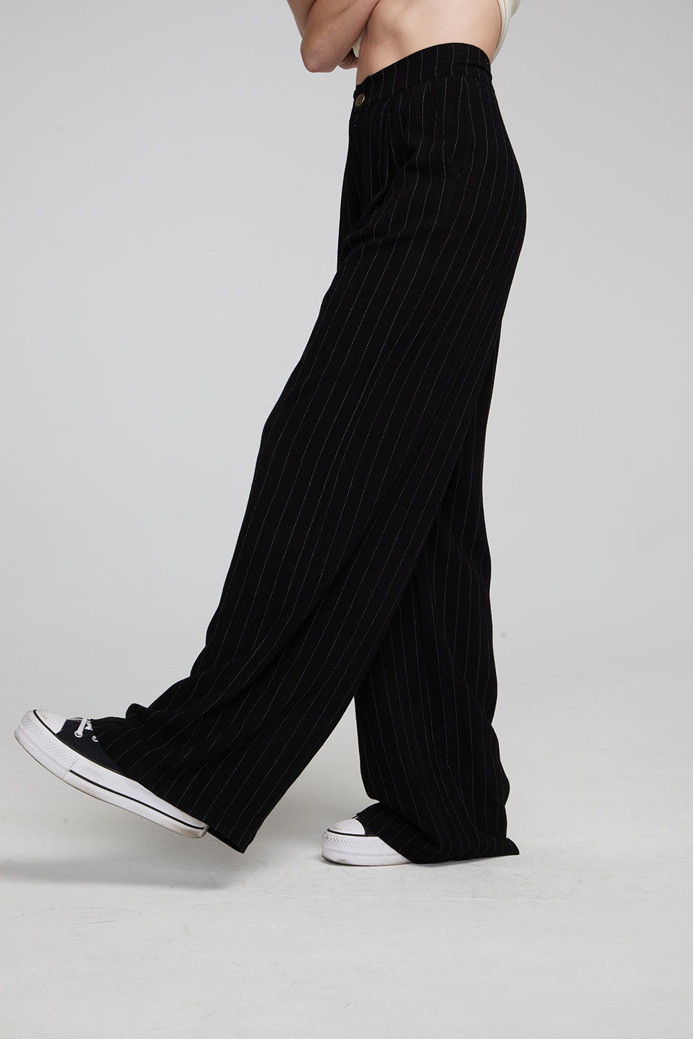 Theo Beverly Pinstripe Trousers WOMENS chaserbrand