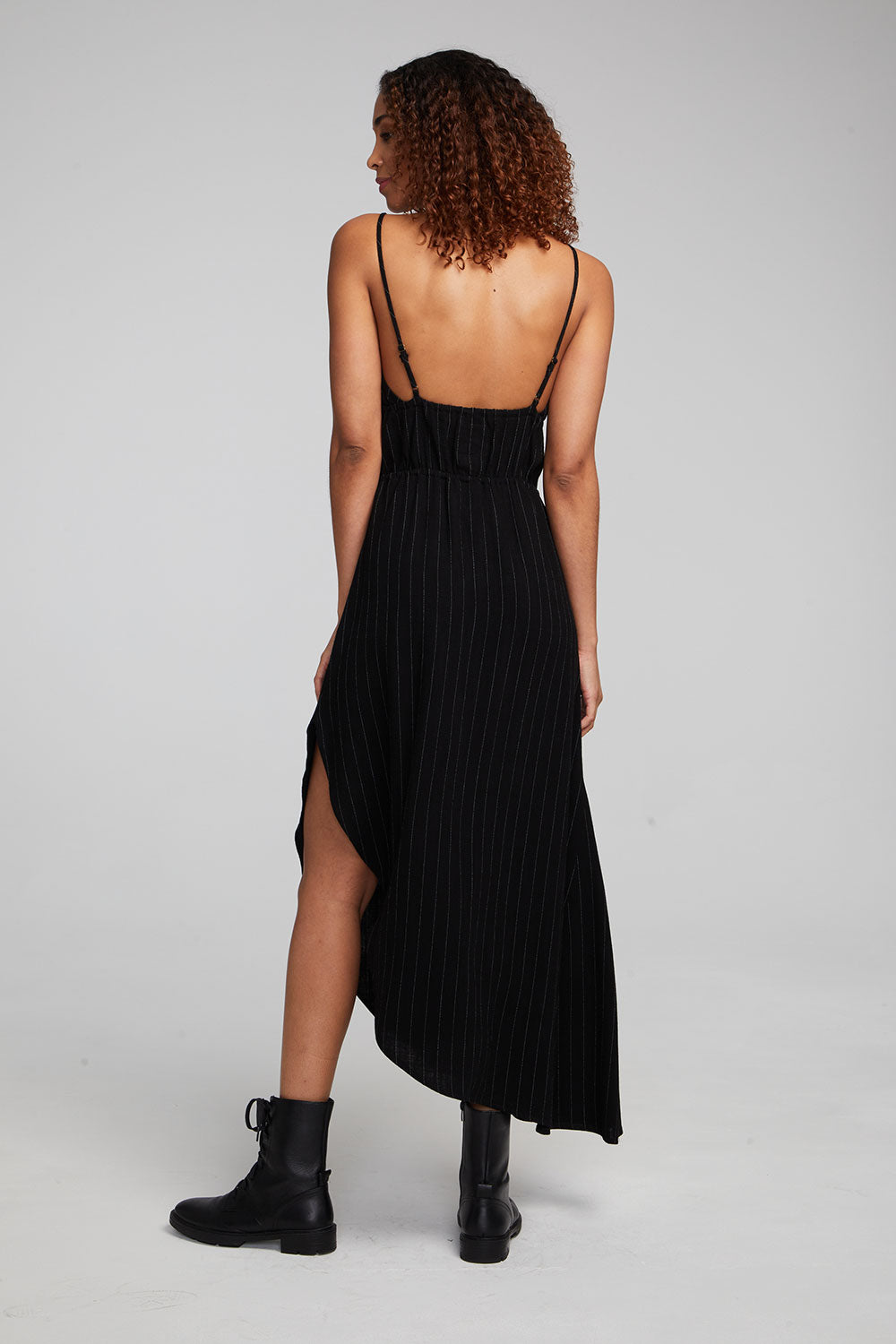 Shirley Beverly Pinstripe Slip Dress WOMENS chaserbrand