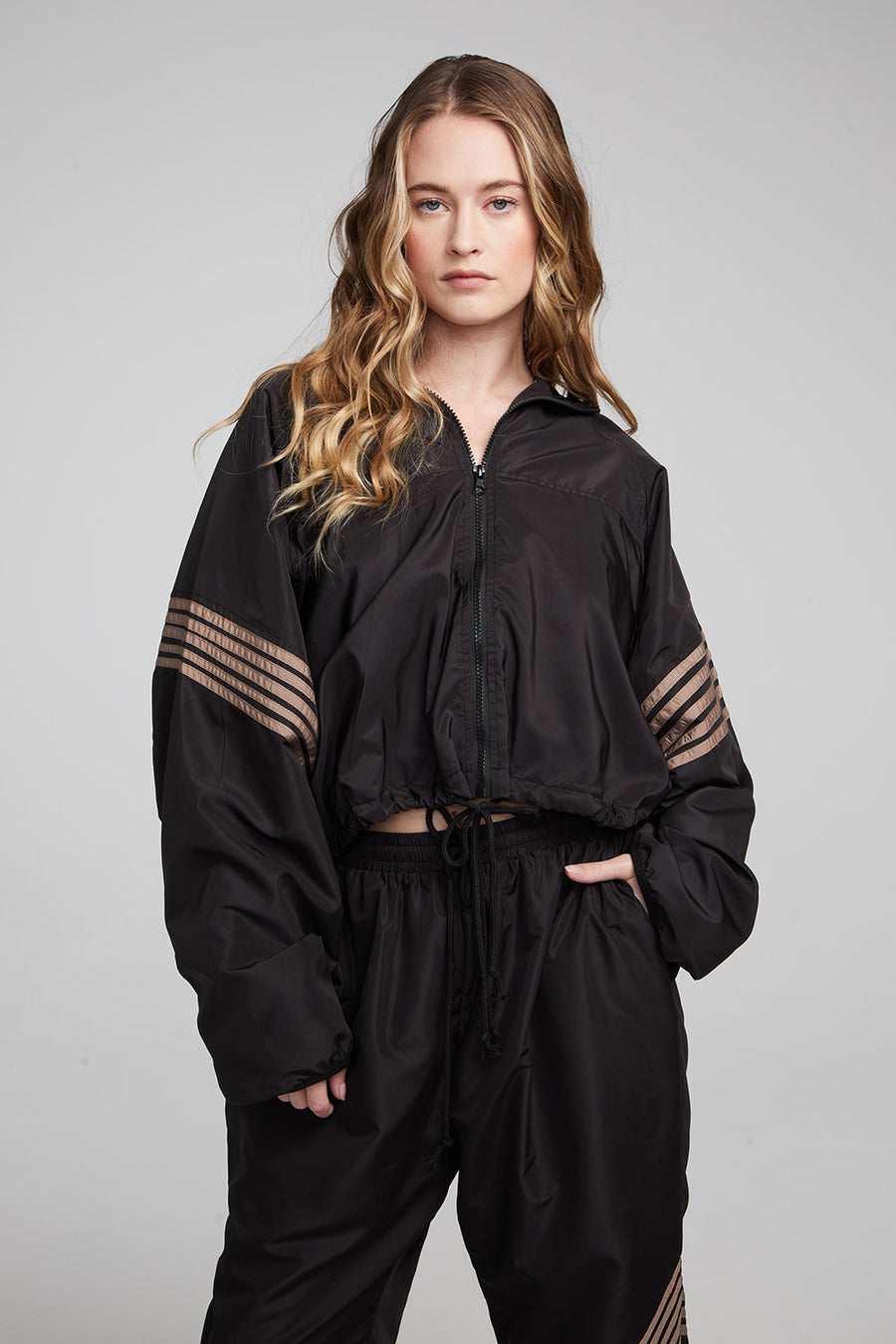 McCartney Shadow Black Zip Up WOMENS chaserbrand