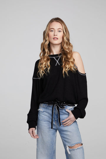 Hendrix Shadow Black Pullover WOMENS chaserbrand