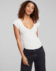 Page White Star Tee WOMENS chaserbrand