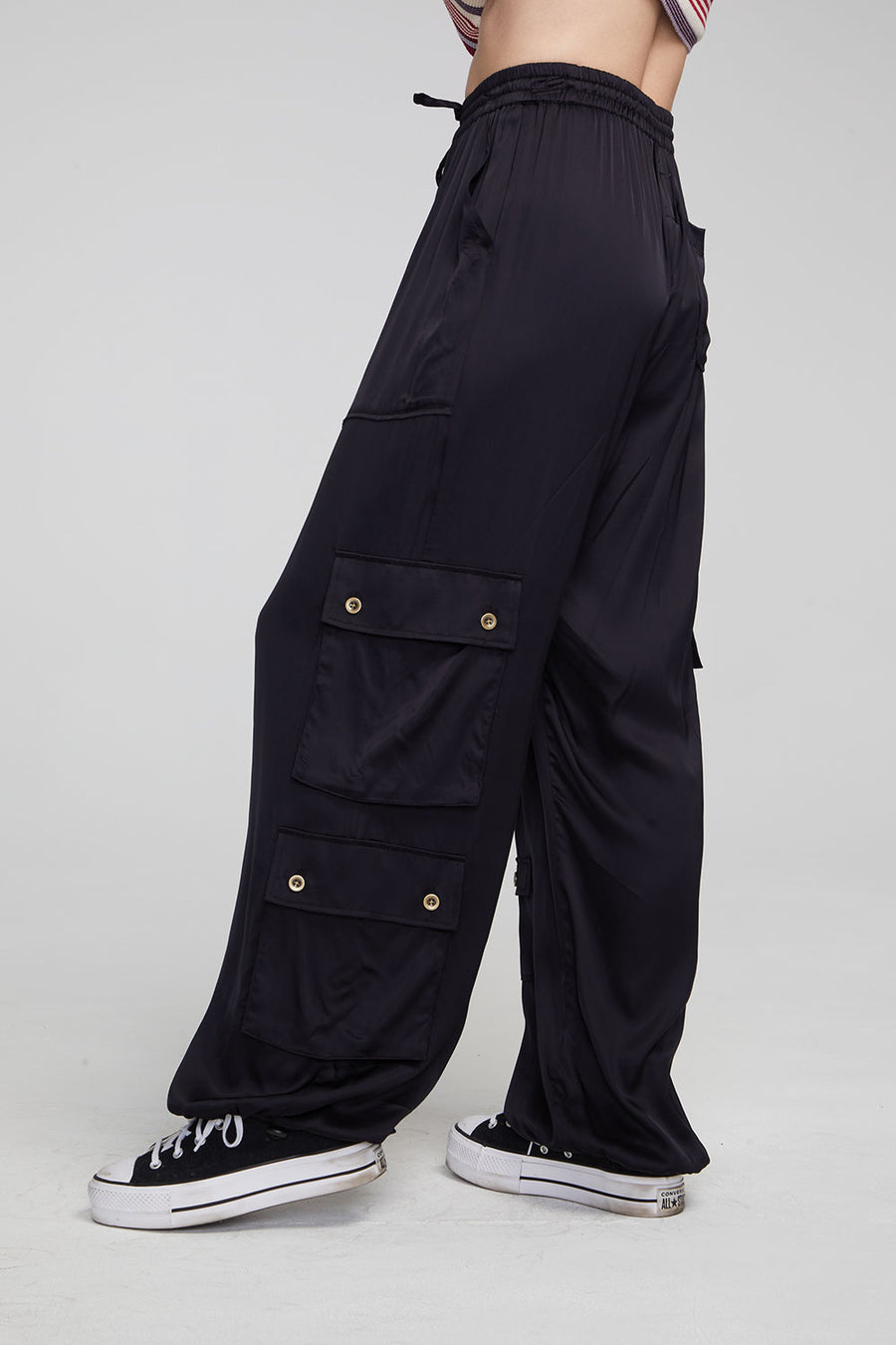Billyy Shadow Black Trousers WOMENS chaserbrand