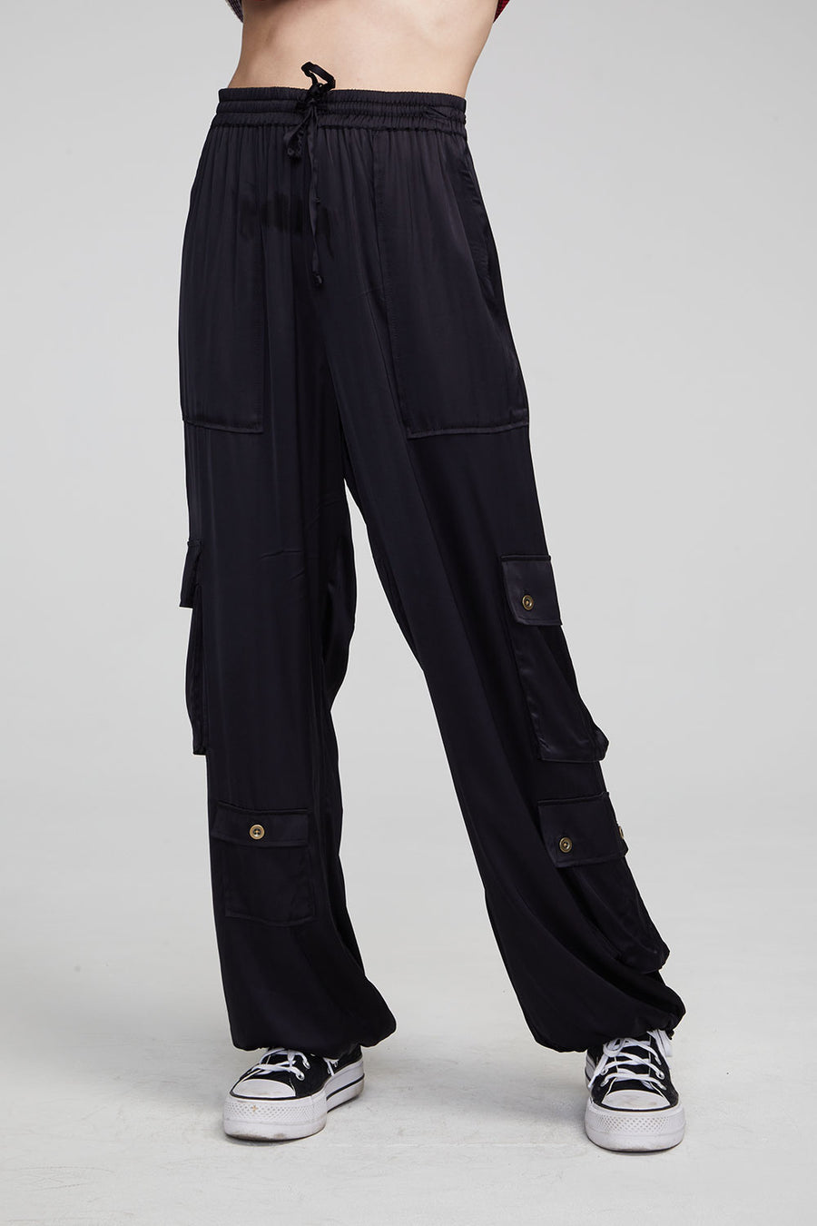 Billyy Shadow Black Trousers WOMENS chaserbrand