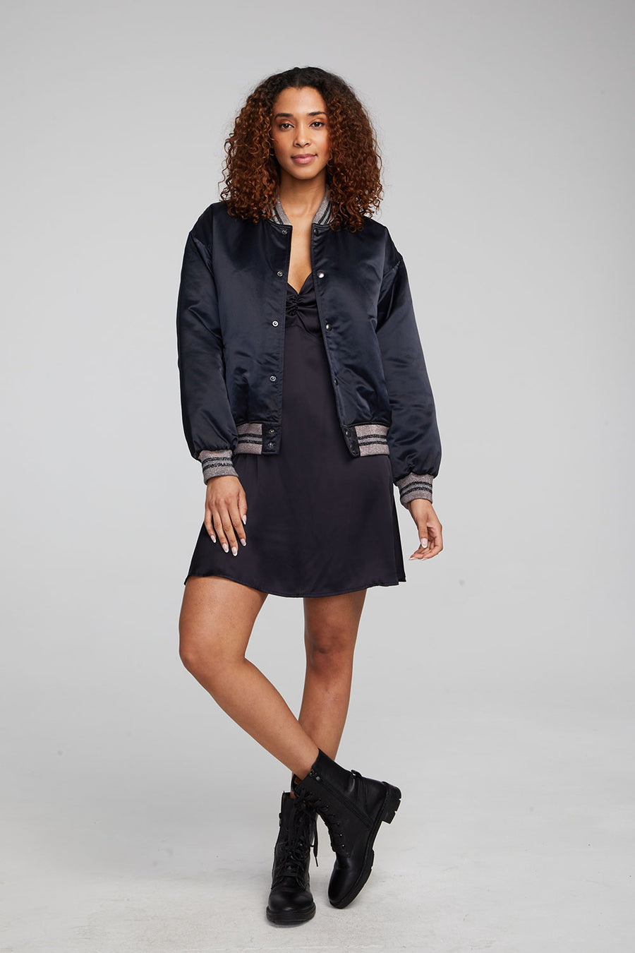 Boulevard Shadow Black Bomber WOMENS chaserbrand