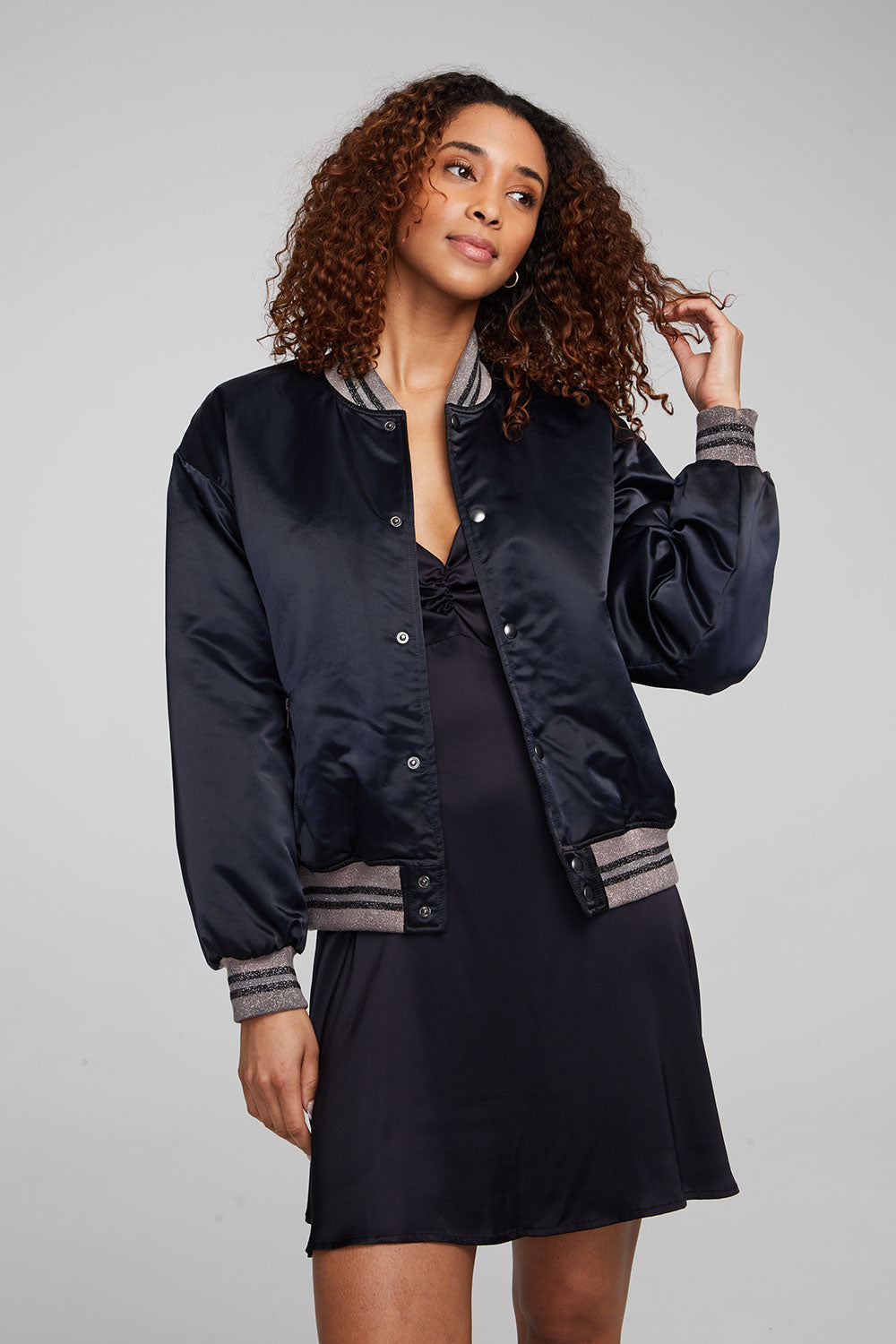 Boulevard Shadow Black Bomber WOMENS chaserbrand