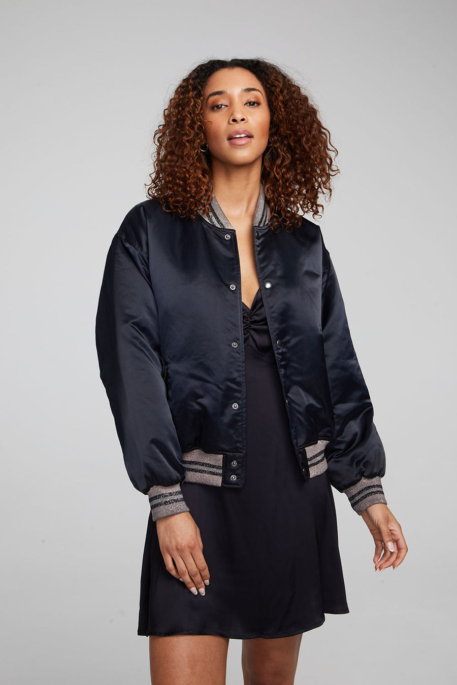 Boulevard Shadow Black Bomber WOMENS chaserbrand