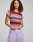 Nahal Roxy Stripe Tee WOMENS chaserbrand