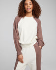Harvard Deep Taupe & Almond Pullover WOMENS chaserbrand