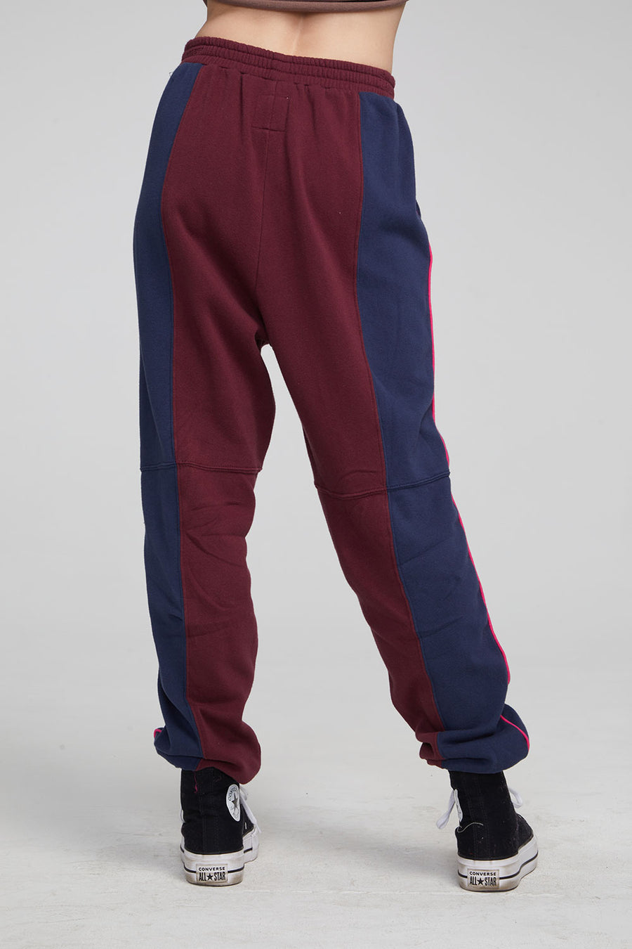 Yale Wine Red and Indigo Jogger WOMENS chaserbrand