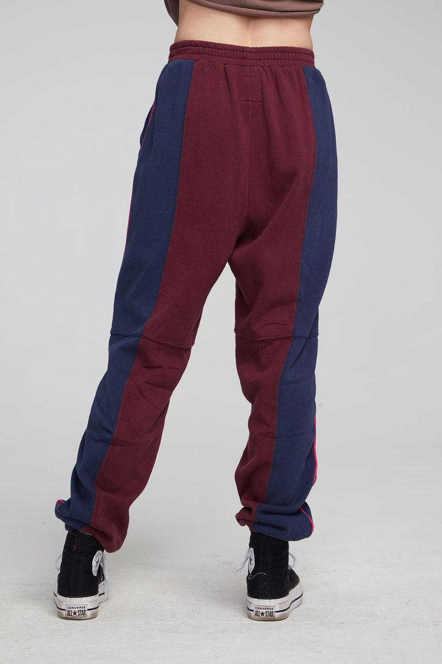 Yale Wine Red and Indigo Jogger WOMENS chaserbrand