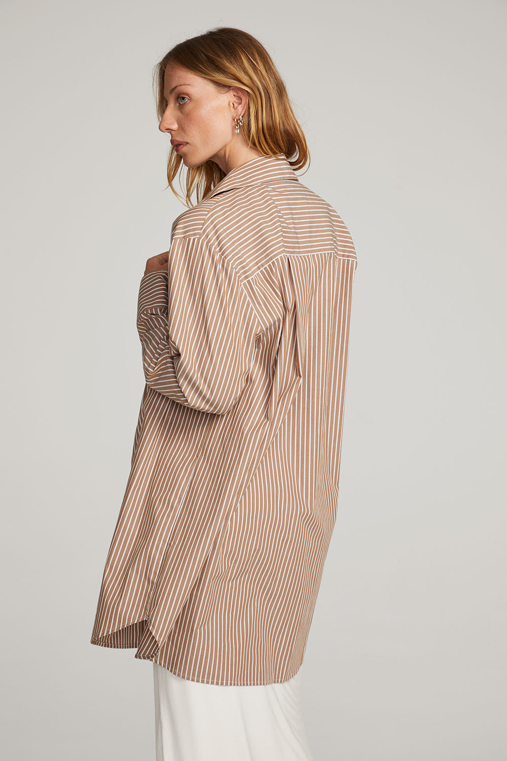 Kerstin Whiskey Stripe Button Down WOMENS chaserbrand