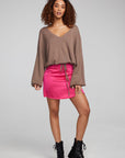 Diamond Deep Taupe Long Sleeve WOMENS chaserbrand