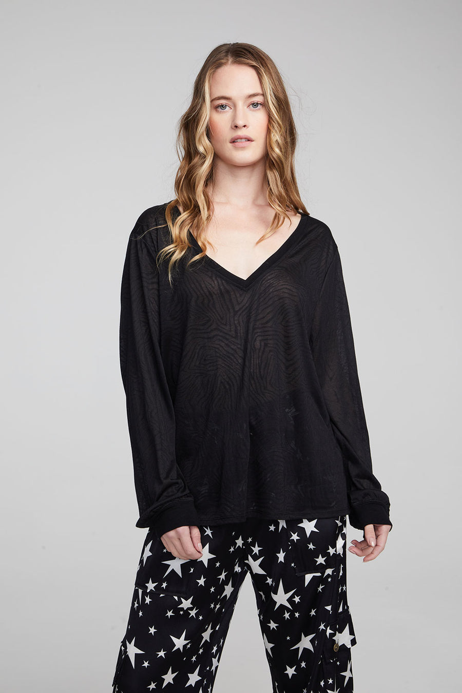 Kara Shadow Black Long Sleeve WOMENS chaserbrand