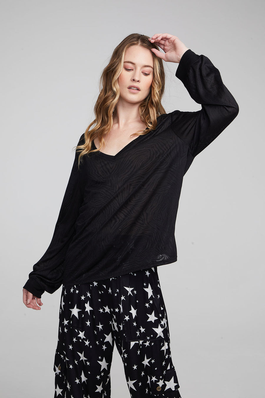 Kara Shadow Black Long Sleeve WOMENS chaserbrand
