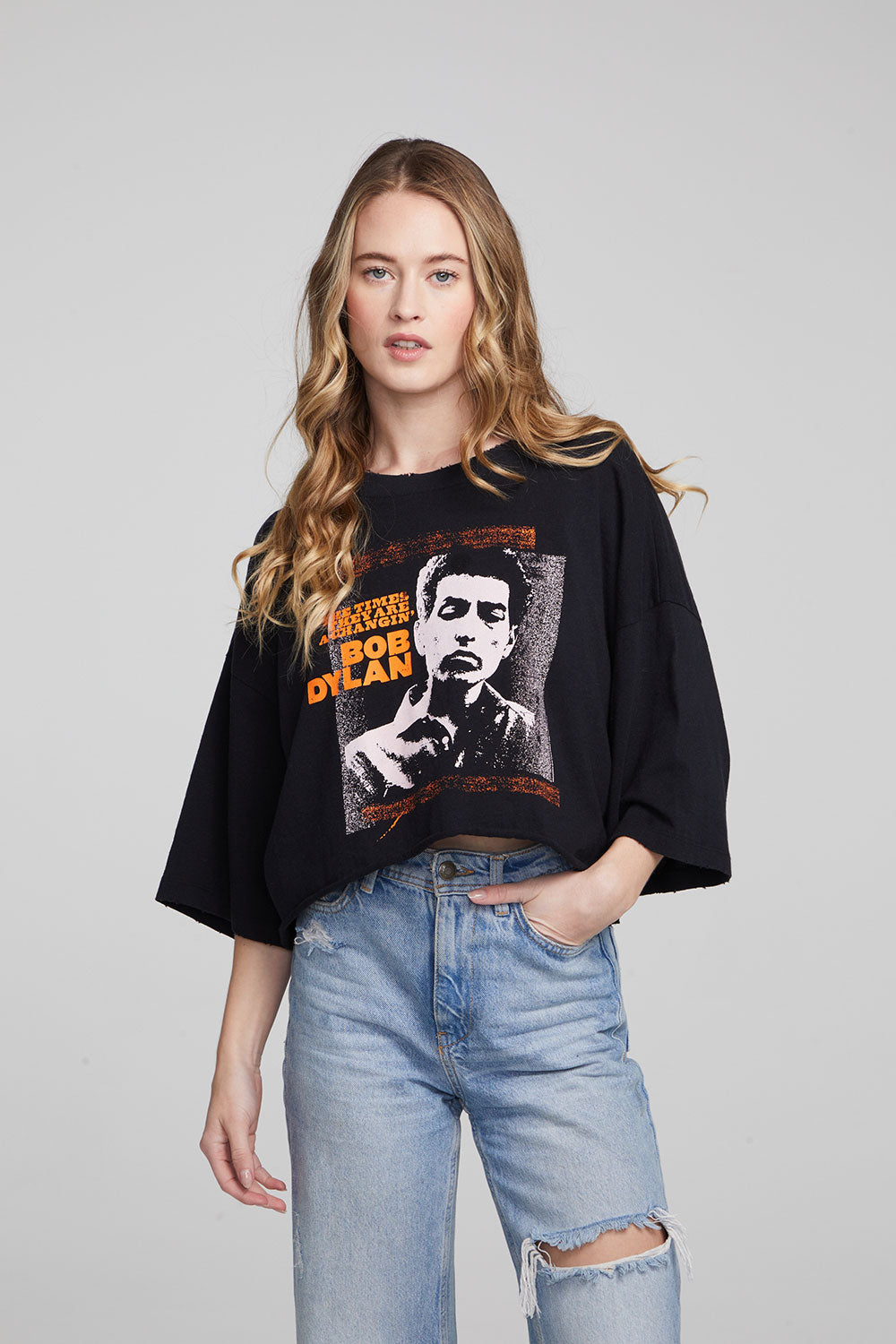 Bob Dylan The Times Long Sleeve WOMENS chaserbrand