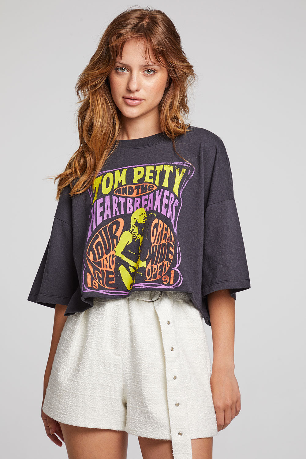 Tom Petty Great Wide Open Tour Shine Tee WOMENS chaserbrand