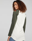 Poppy Embroidery Football Long Sleeve WOMENS chaserbrand