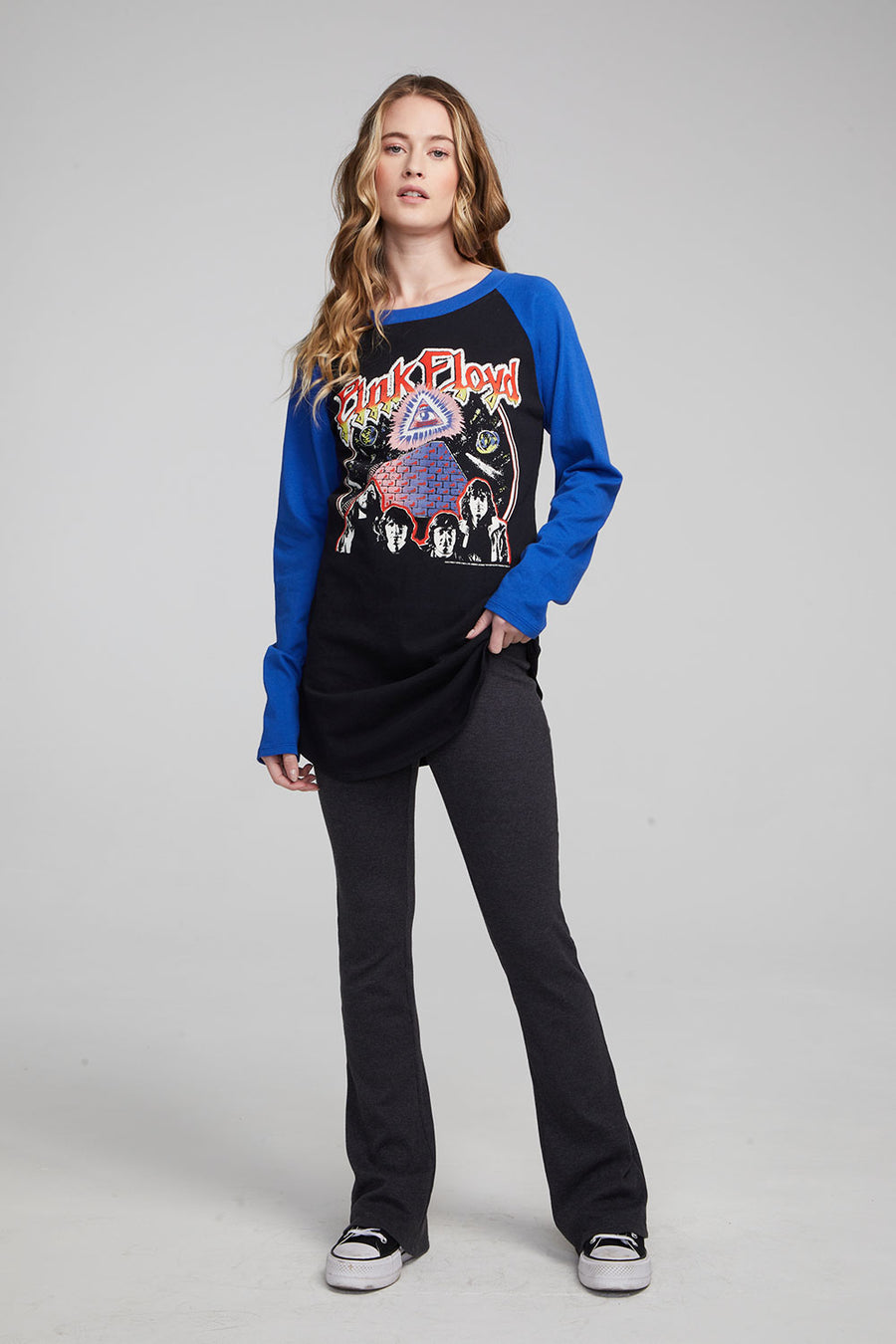 Pink Floyd All Seeing Eye Long Sleeve Tee WOMENS chaserbrand