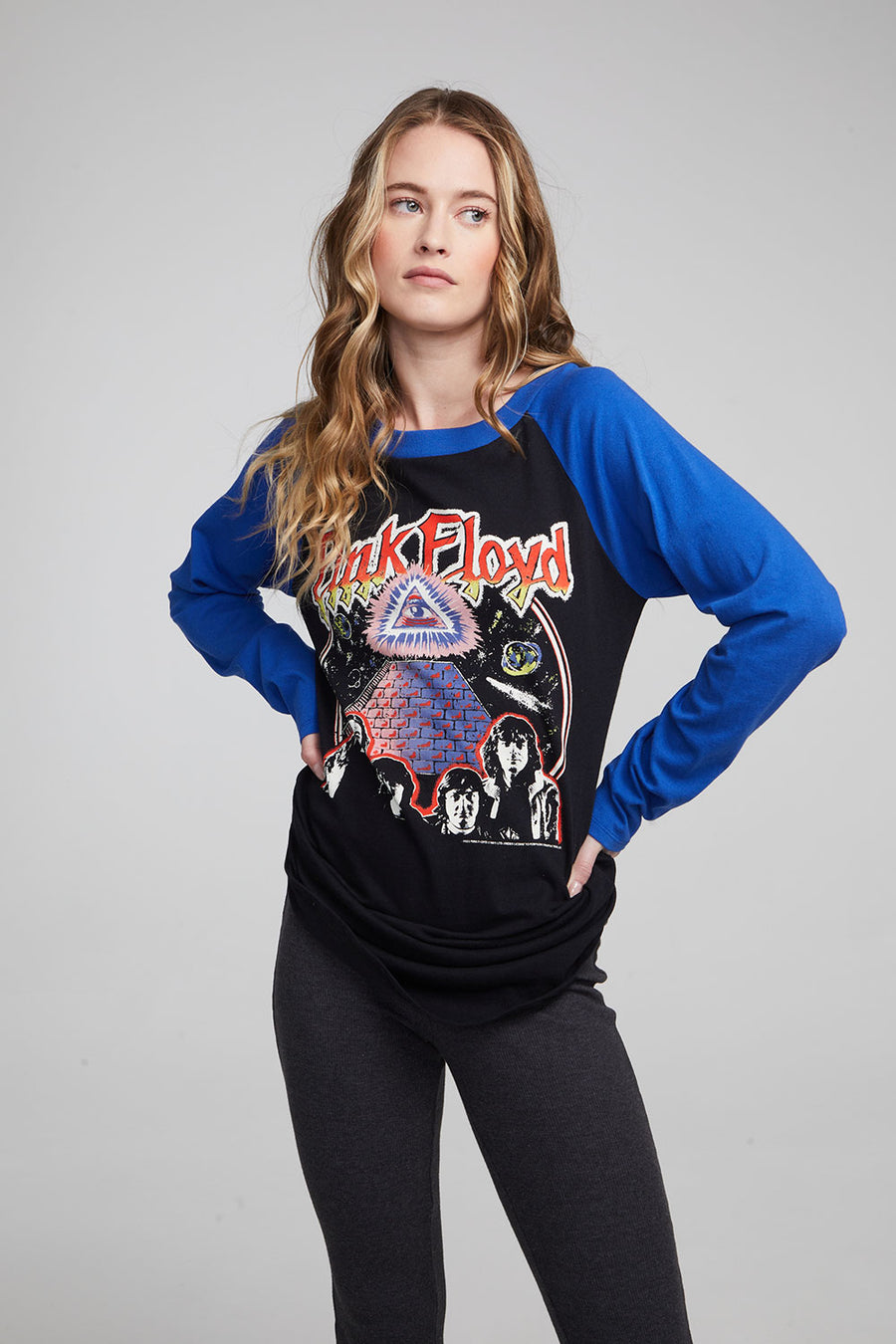 Pink Floyd All Seeing Eye Long Sleeve Tee WOMENS chaserbrand