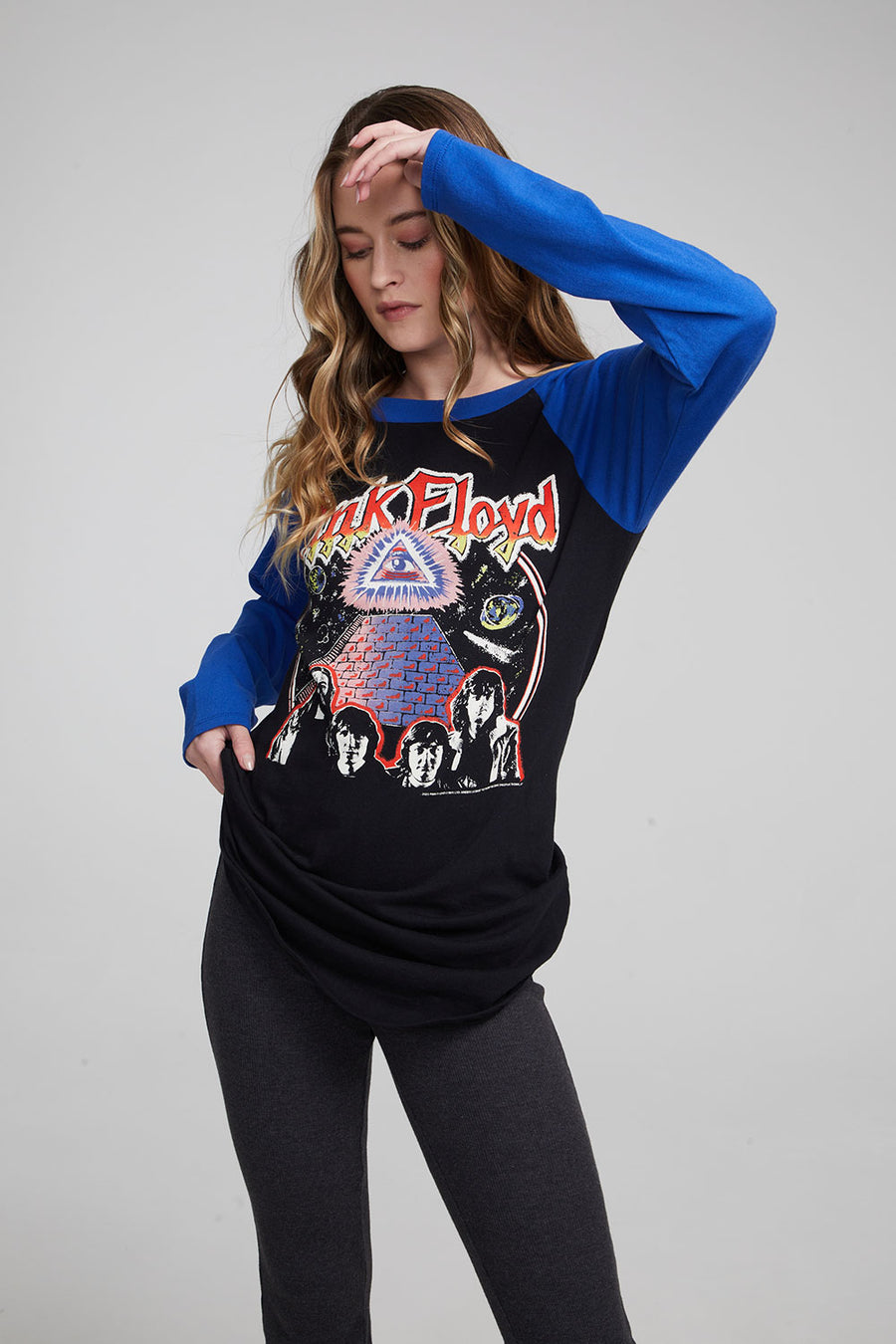 Pink Floyd All Seeing Eye Long Sleeve Tee WOMENS chaserbrand