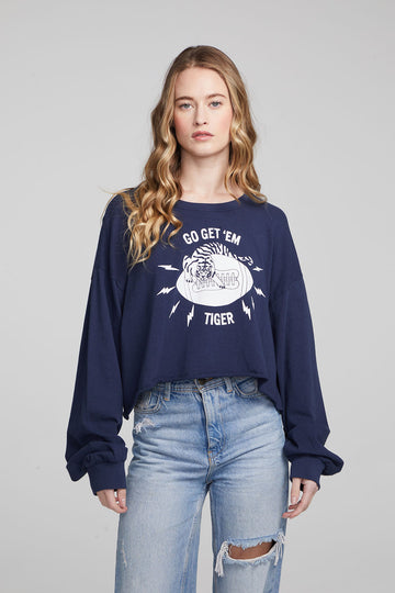 Tiger Football Camp Long Sleeve WOMENS chaserbrand