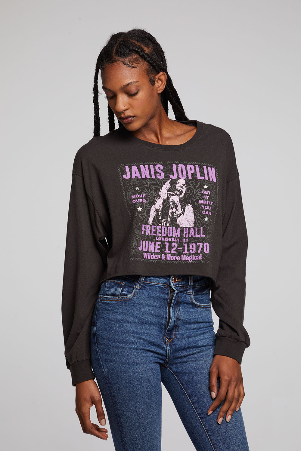 Janis Joplin Freedom Hall Long Sleeve WOMENS chaserbrand