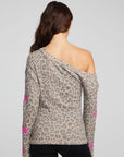 Leopard Star Long Sleeve WOMENS chaserbrand