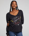 Live Music Long Sleeve WOMENS chaserbrand