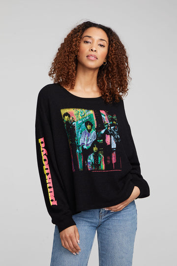 Pink Floyd Psychedelic Poster Long Sleeve WOMENS chaserbrand