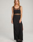 Belle Licorice Maxi Dress WOMENS chaserbrand